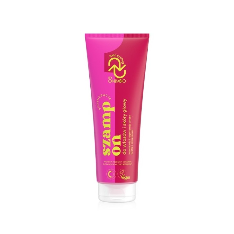 Відновлюючий шампунь OnlyBio Hair Cycling для волосся та шкіри голови 250 мл
