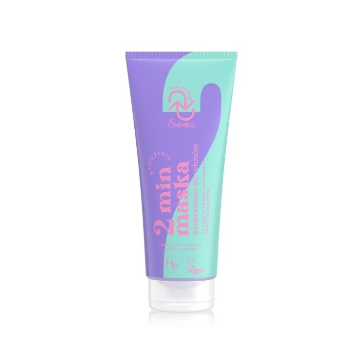 OnlyBio Hair Cycling 2-хвилинне зволоження Експрес-маска для волосся 200 мл