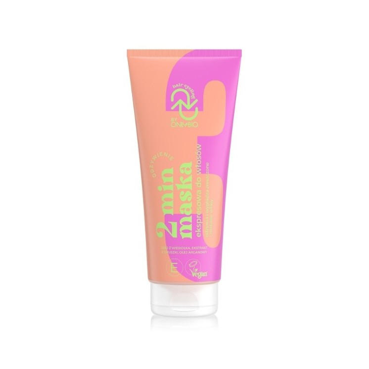 OnlyBio Hair Cycling Nourishment 2-хвилинна експрес-маска для волосся 200 мл