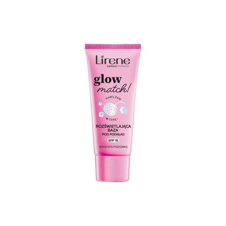 Lirene Glow Match! освітлююча основа під тональний крем SPF15 30 мл