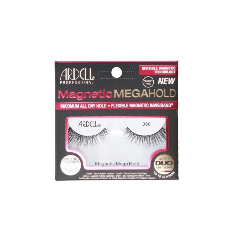 Вії Ardell Magnetic Mega Hold на смужці /050/ Black 1 пара