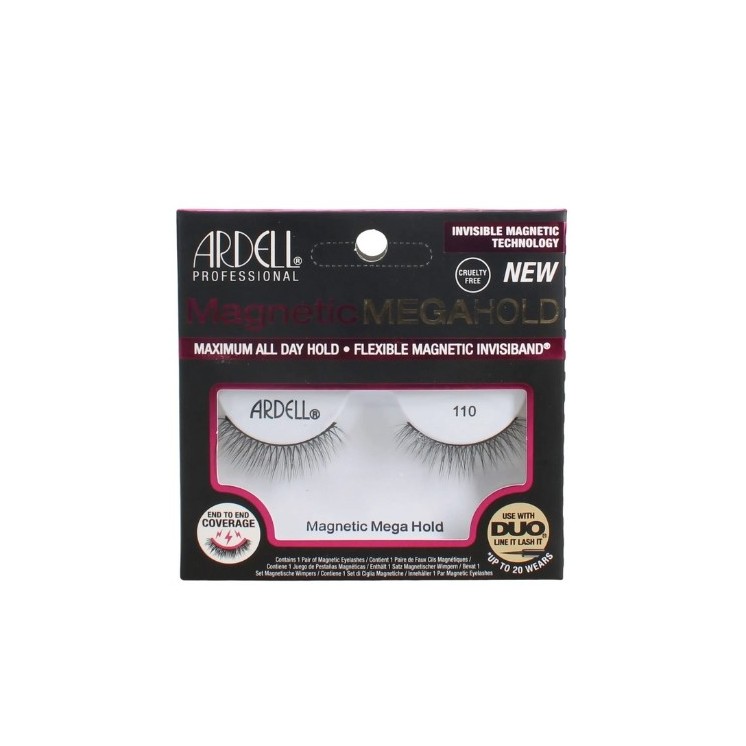 Ardell Magnetic Mega Hold Eyelashes на смужці /110/ Black 1 пара