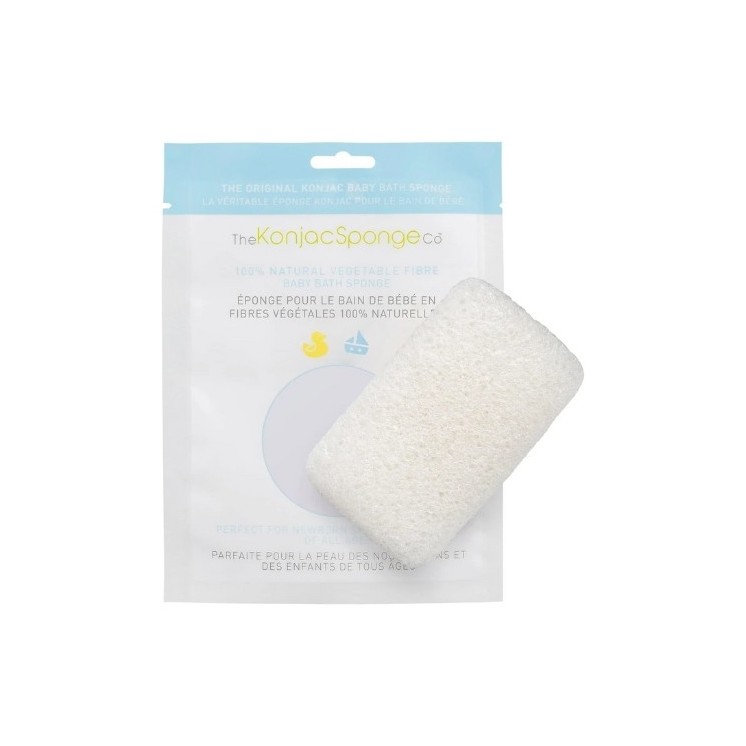 The Konjac Sponge Company Premium Baby Konjac spons voor kinderen 1 stuk