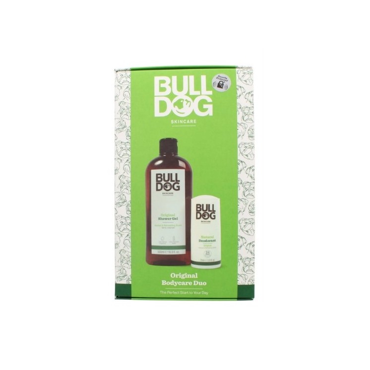 Bulldog Body Original Körperpflegeset: Duschgel 500 ml + Antitranspirant Roll-on 75 ml