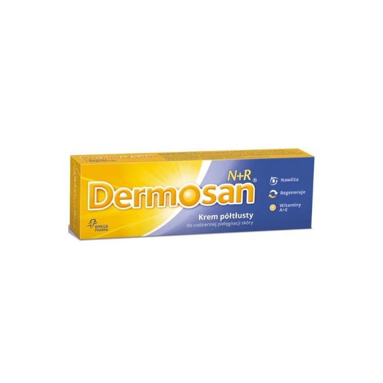 Dermosan N+R Напівжирний крем для обличчя та тіла 40 г