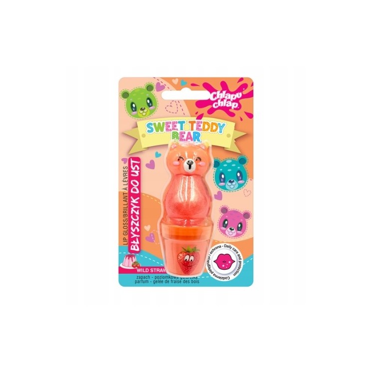 Chlapu Chlap Sweet Teddy Bear Lipgloss Erdbeergelee 10 ml