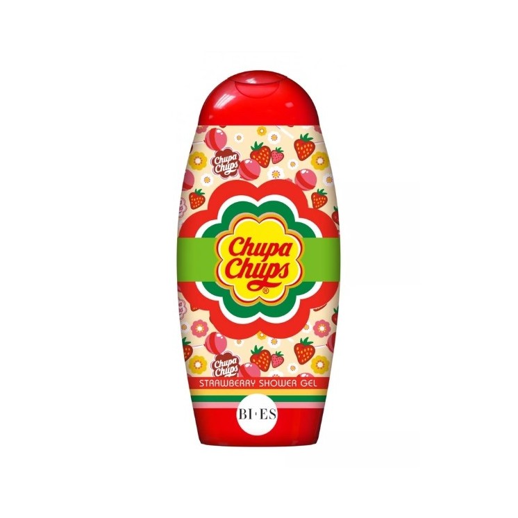 BI-ES Chupa-Chups 2in1 Shampoo & Shower Gel Strawberry 250 ml