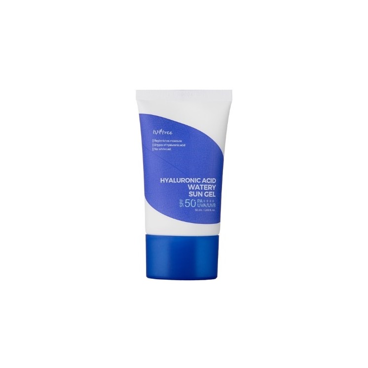 Isntree Hyaluronic Acid Watery Sun Gel SPF50 легкий Сонцезахисний крем для обличчя SPF50 50 мл