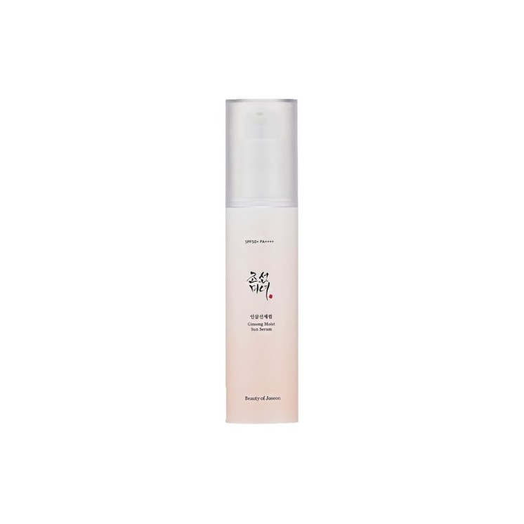Beauty of Joseon Ginseng Moist Sun Serum SPF50 зволожуюча сироватка для обличчя проти зморшок з женьшенем 50 мл