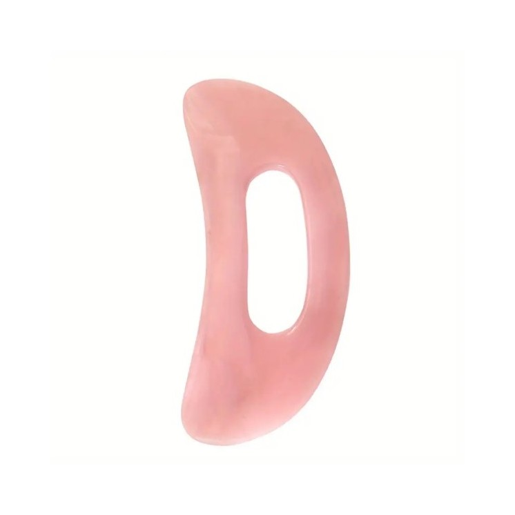 Камінь для масажу тіла Gua Sha Light Pink 1 шт