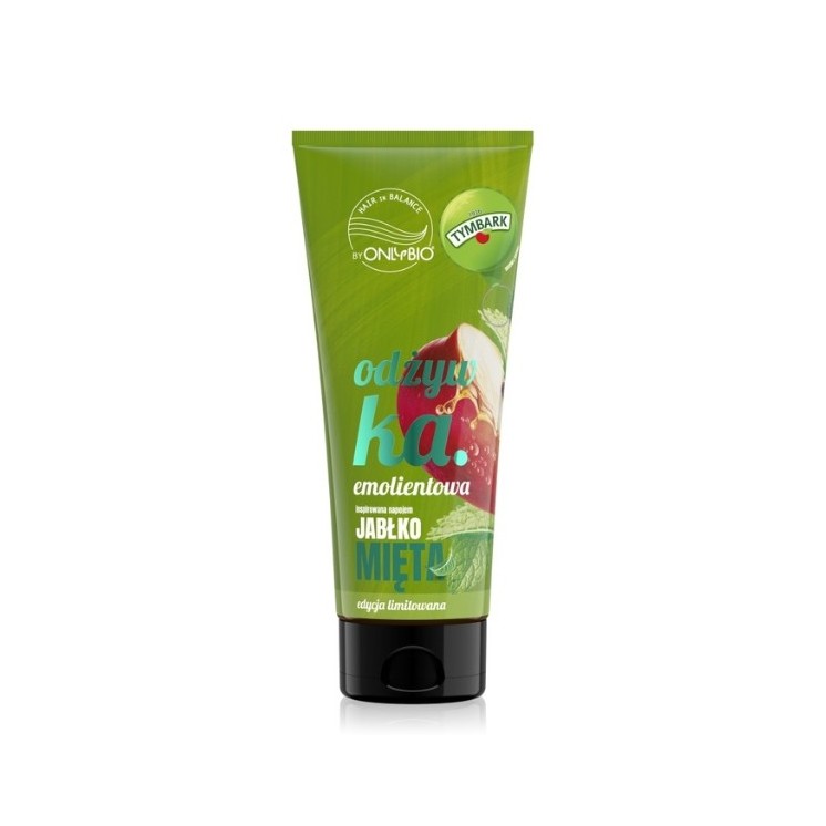 Кондиціонер для волосся OnlyBio Hair in Balance x Tymbark Emollient Apple-Mint 200 мл