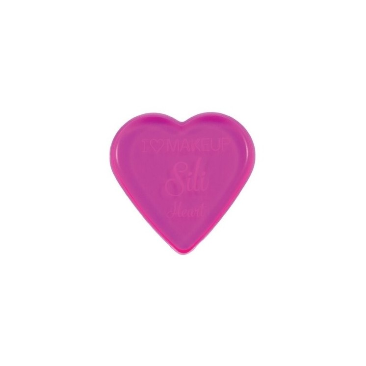 Makeup Revolution I Heart Makeup силіконова губка для макіяжу Pink 1шт