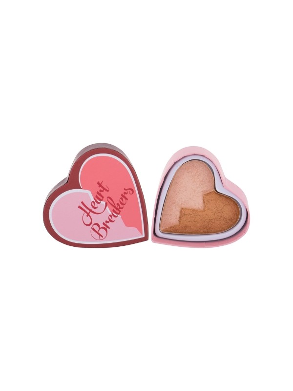 Makeup Revolution I Heart Revolution Heart Breakers Rozświetlacz do twarzy Wise 10 g