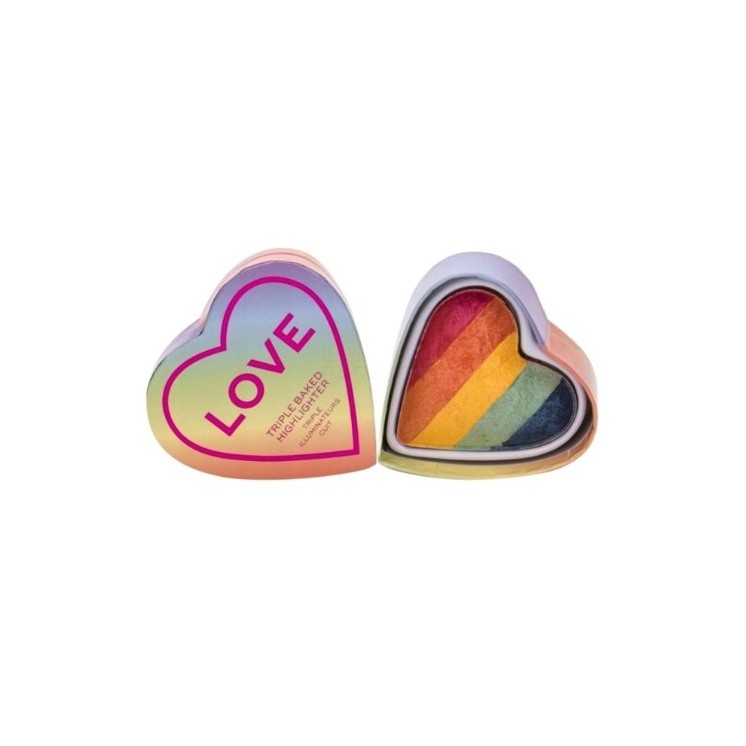 Хайлайтер для обличчя Makeup Revolution I Heart Revolution Love Heart 10 г