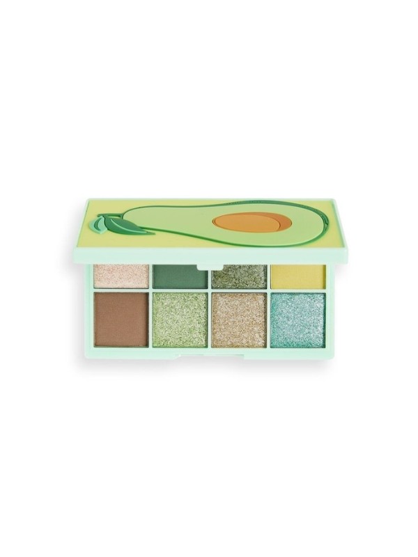 Makeup Revolution I Heart Revolution Paletka 8 cieni do powiek Avocado 1,35 g