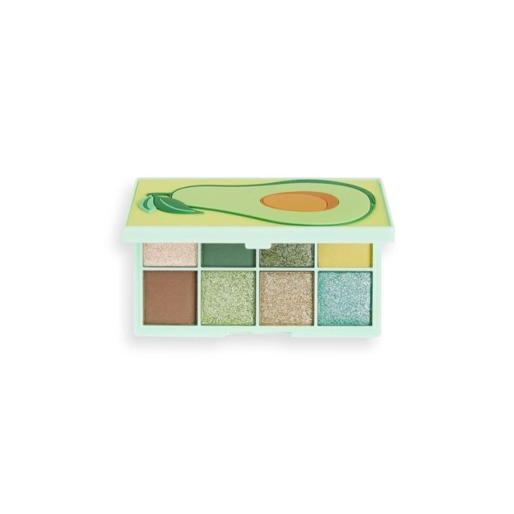 Makeup Revolution I Heart Revolution Palet van 8 oogschaduws Avocado 1,35 g