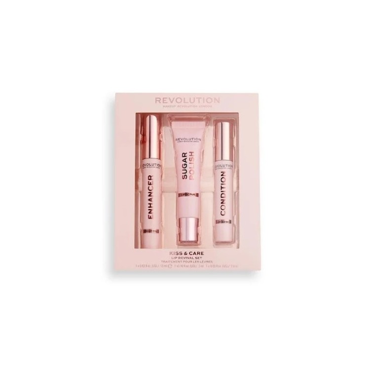 Makeup Revolution Kiss & Care Набір для догляду за губами