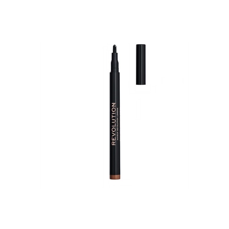 Makeup Revolution Micro Brow Pen Augenbrauenstift / Light Brown