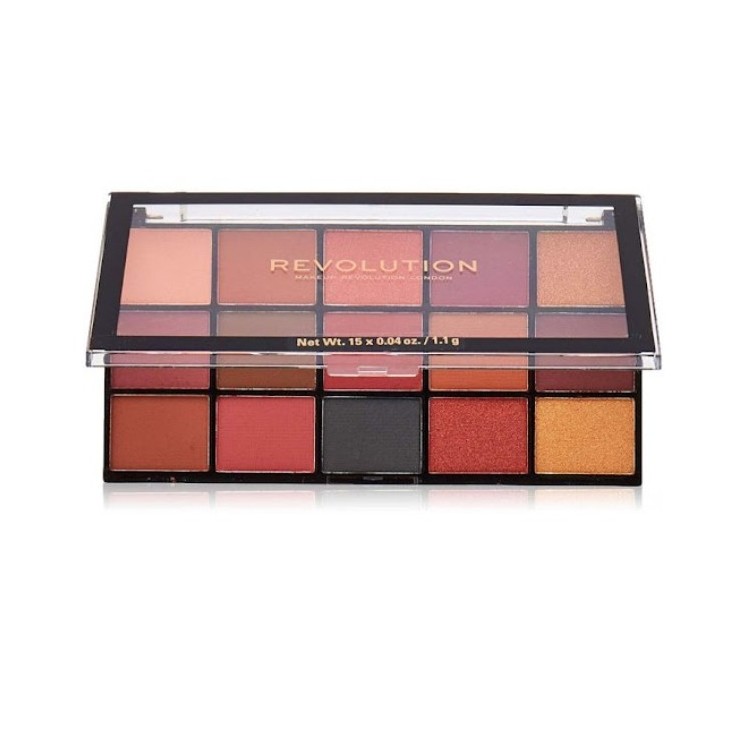 Makeup Revolution Re-loaded Palette mit 15 Lidschatten Newtrals 3 5 g