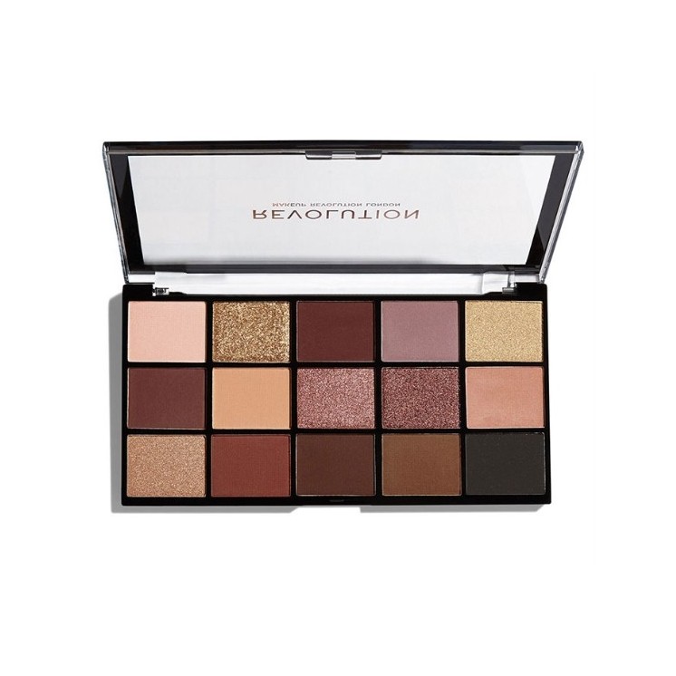 Makeup Revolution Re-loaded Palette mit 15 Velvet Rose Lidschatten 5 g