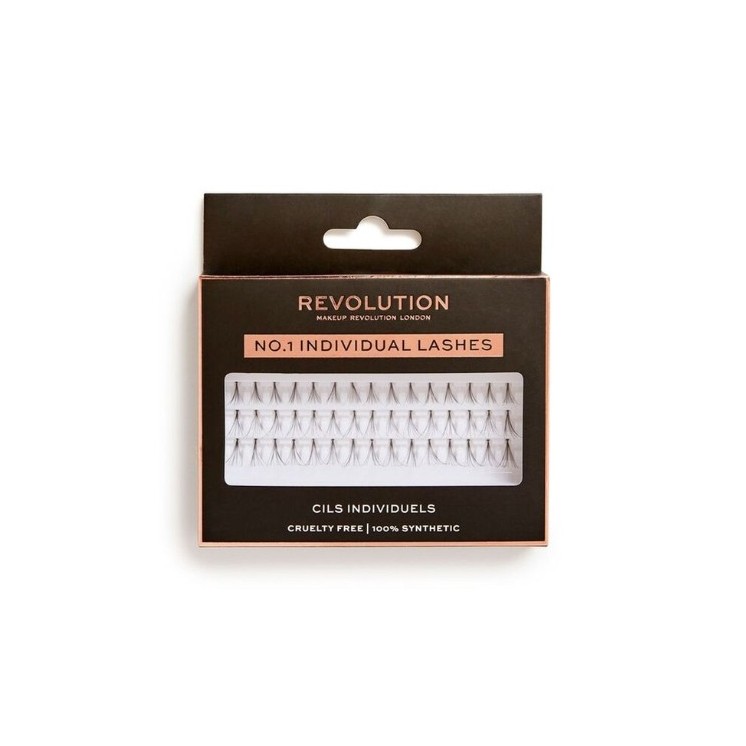 Makeup Revolution Individual Lashes пучки вій / NO.1 /