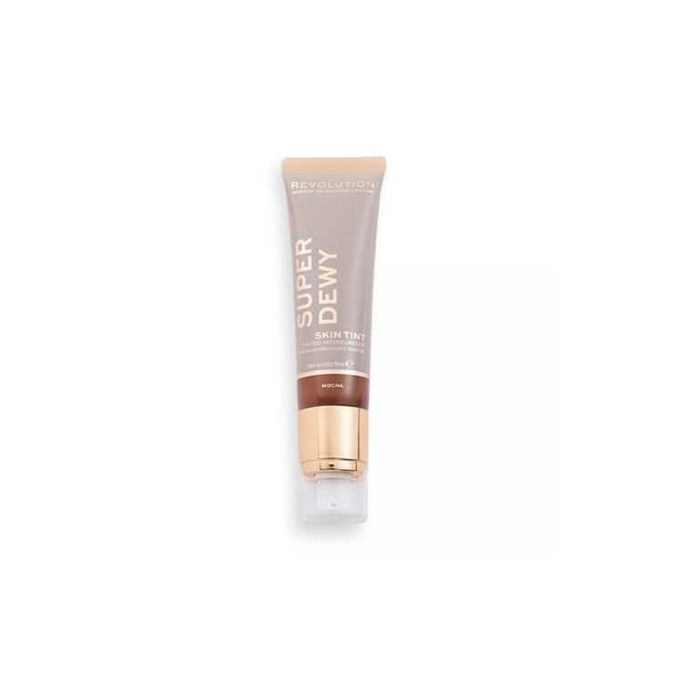Makeup Revolution SuperDewy Coloring Mocha Feuchtigkeitsspendende Gesichtscreme 50 ml