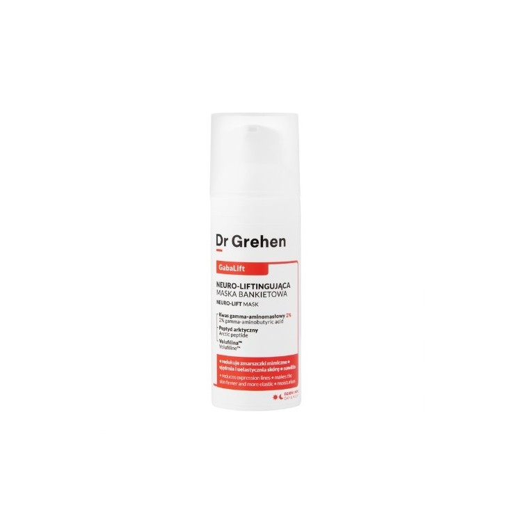 Dr.Grehen GabaLift Neuro Lift Banquet Mask нейроліфтингова банкетна маска для обличчя 50 мл