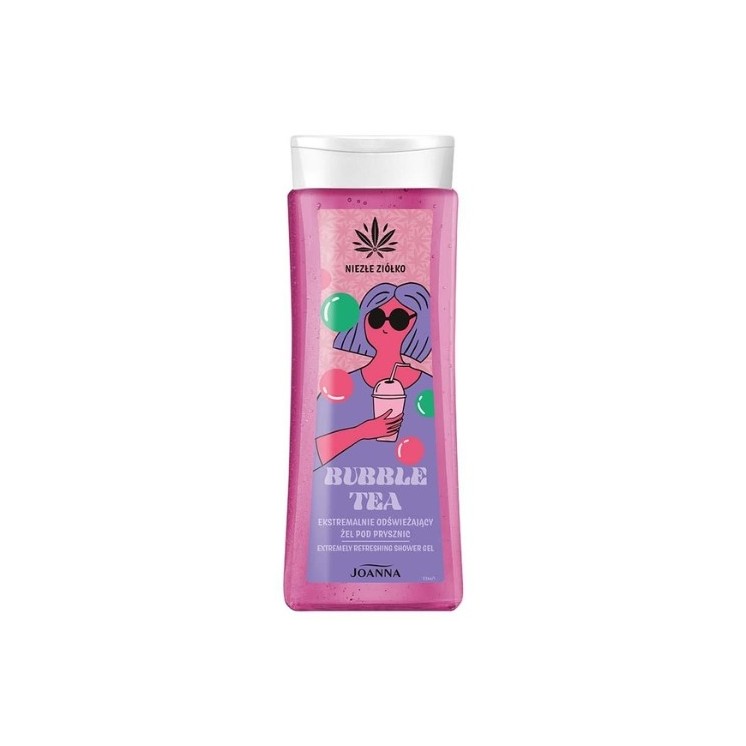 Joanna NICE HERB Extrem erfrischendes Bubble Tea Duschgel 300 ml