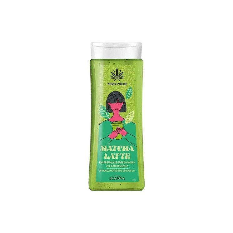 Надзвичайно освіжаючий гель для душу Joanna NICE HERB Matcha Latte 300 мл