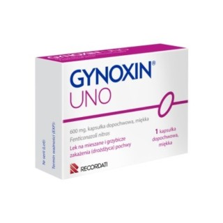 Gynoxin UNO Vaginale capsule 600 mg 1 capsule