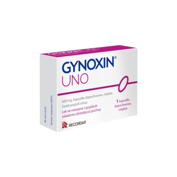 Gynoxin UNO Vaginal capsule 600mg 1 capsule