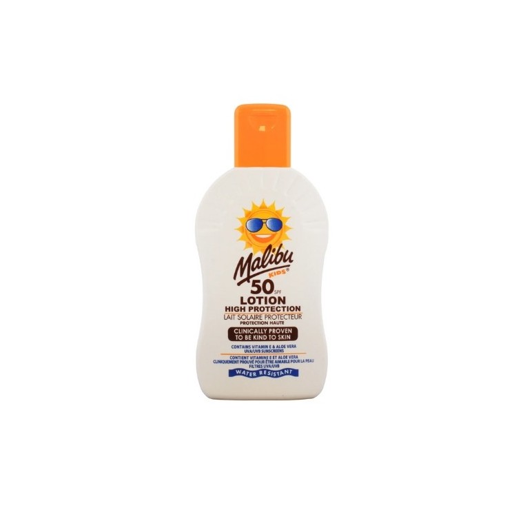 Malibu Zonnebrandlotion voor kinderen SPF50 200 ml
