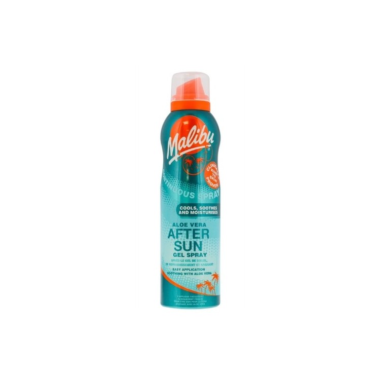 Спрей-гель для тіла Malibu Aloe Vera після засмаги 175 мл
