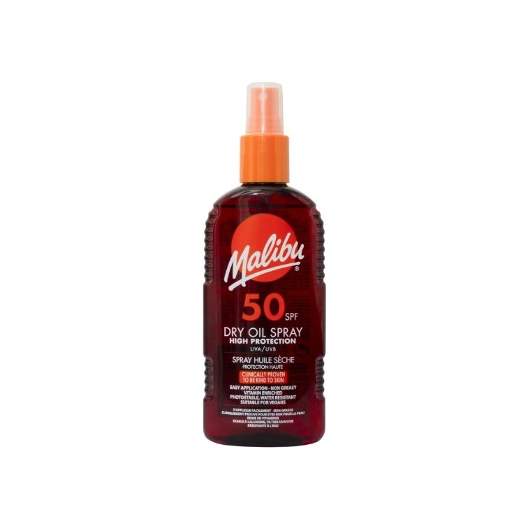 Малібу сухе масло спрей SPF50 200 мл