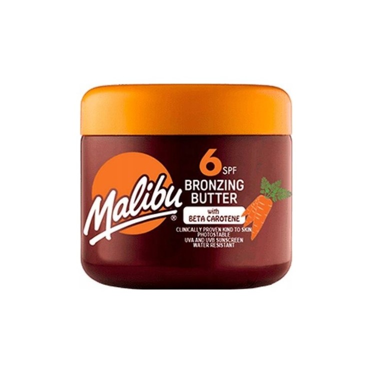 Бронзуючий крем для тіла Malibu SPF6 Carotene 300 мл