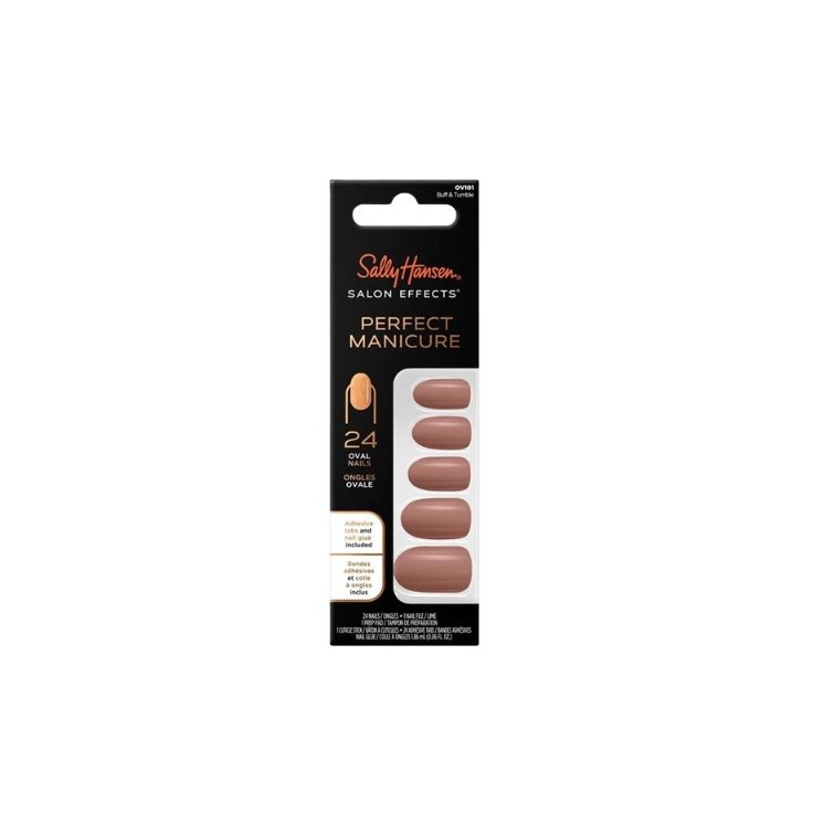 Насадки для нігтів Sally Hansen Salon Effects Perfect Manicure Buff & Tumble 24 штуки