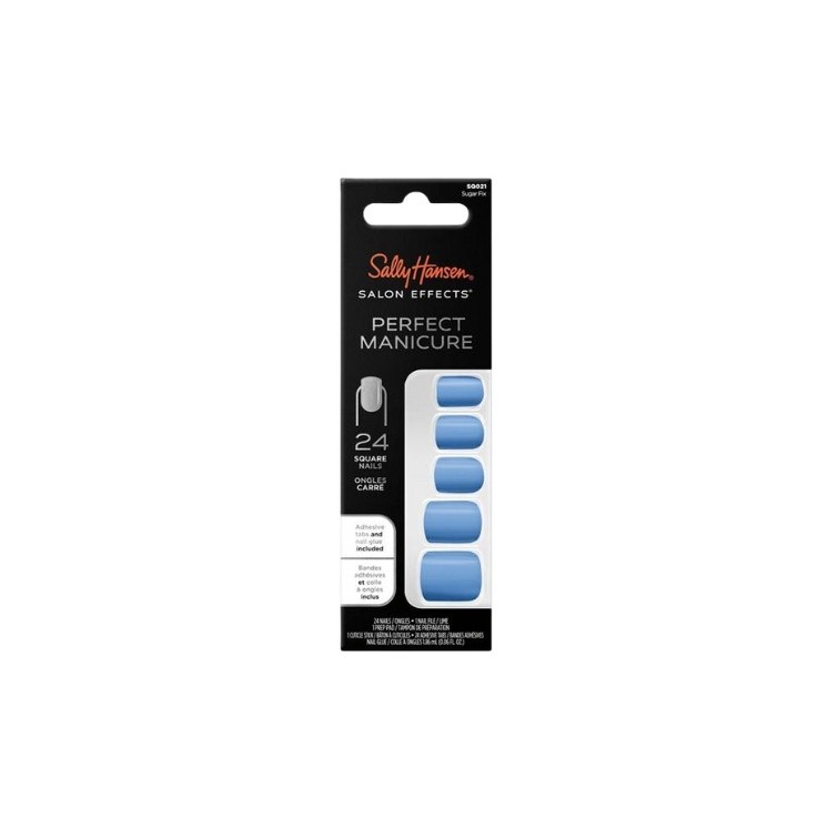 Sally Hansen Salon Effects Perfect Manicure Sugar Fix кінчики нігтів 24 шт