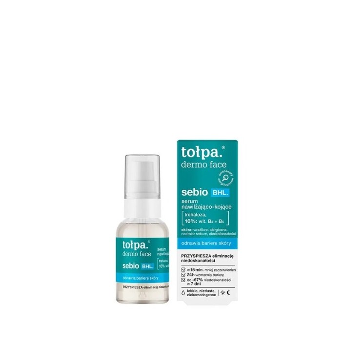 Tołpa Dermo Face Sebio BHL Зволожуюча та заспокійлива Serum для обличчя 30 мл