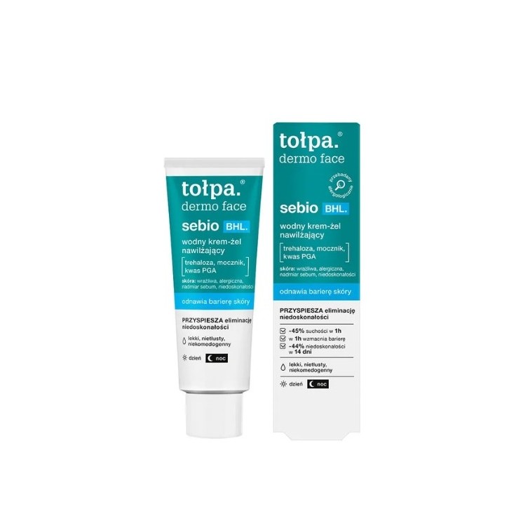 Tołpa Dermo Face Sebio BHL Moisturizing Water Face Cream-Gel 40 ml