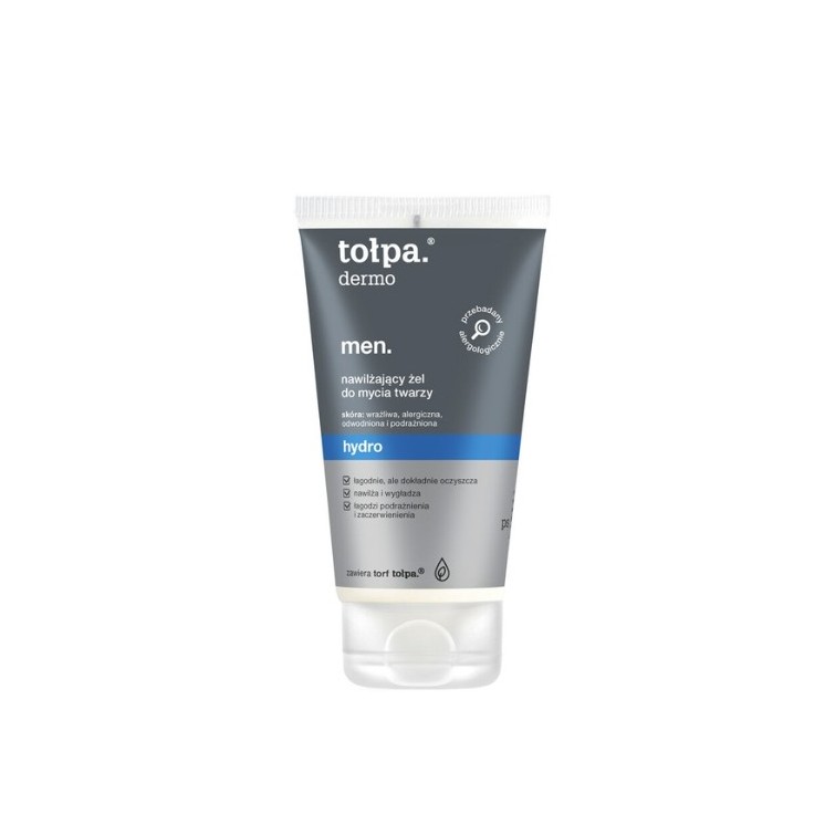 Tołpa Dermo Men Hydro Moisturizing гель для вмивання обличчя 150 мл