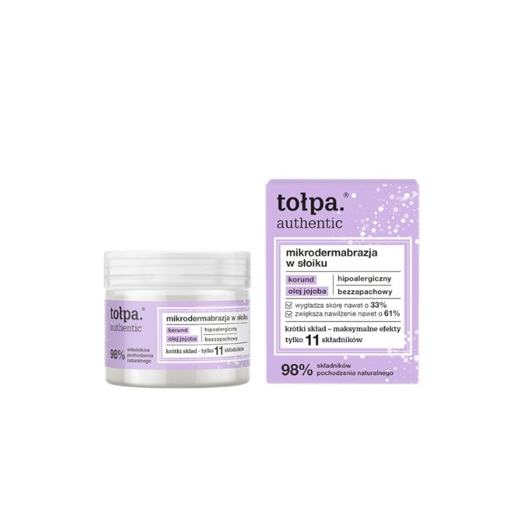 Tołpa Authentic microdermabrasion in a jar 65 g