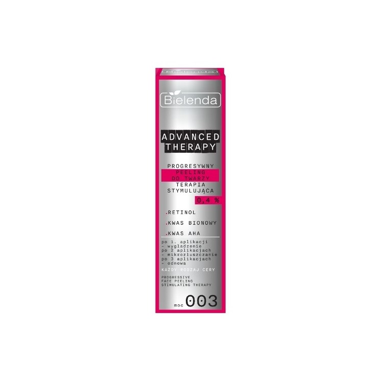 Bielenda Advanced Therapy peeling для обличчя стимулююча терапія 30 мл