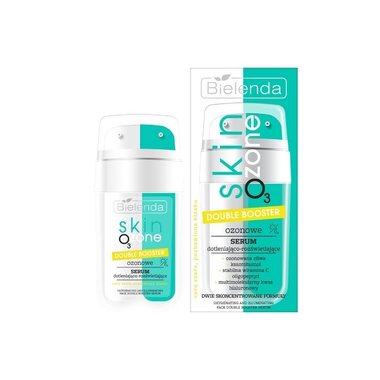 Bielenda SKIN O3 ZONE Подвійна озонова освітлююча serum 2x7,5 мл