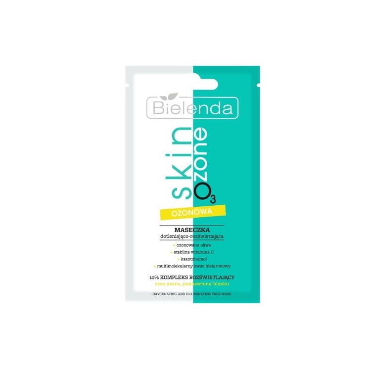 Bielenda SKIN O3 ZONE Озонова оксигенуюча та освітлююча маска 8г