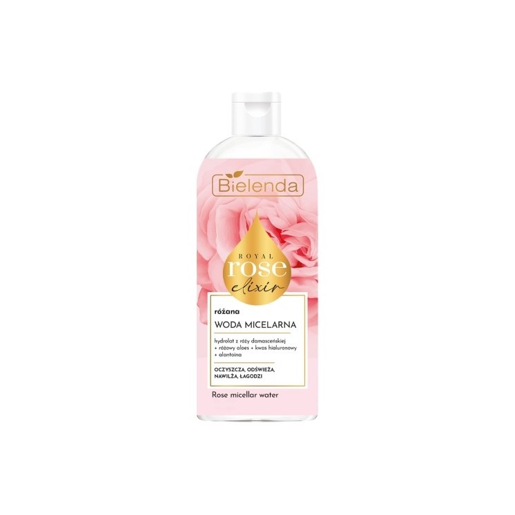 Міцелярна вода Bielenda Royal Rose Elixir Rose 400 мл
