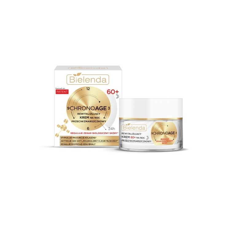 Bielenda CHRONO AGE 24 H Revitalisierende Nachtcreme 60+ 50 ml