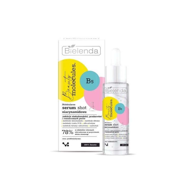 Bielenda Beauty Molecules Serum -укол для обличчя з ніацинамідом 30г
