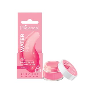 Bielenda Lip Care Sleeping Mask Watermelon Mania 2in1 Lippenbalsam + Nachtmaske