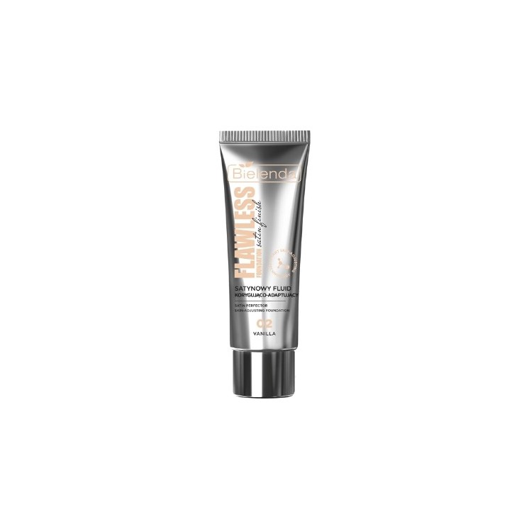 Bielenda FLAWLESS FOUNDATION Коригуючий та адаптуючий флюїд 02 Vanilla 30 мл