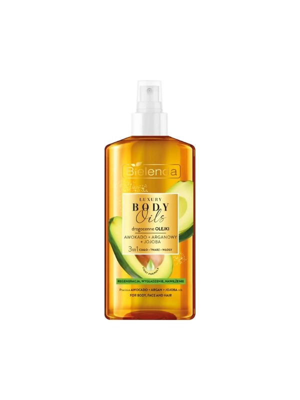 Bielenda Luxury Body Oils Olejek do pielęgnacji 3w1 Awokado 150 ml